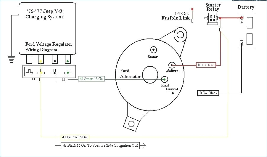 jeep alternator field wiring electrical schematic wiring diagram ariens wiring diagram voltage regulator