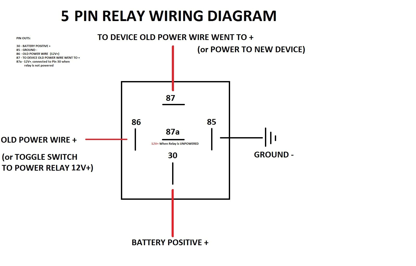 4 wire relay schematic another blog about wiring diagram 4 pin relay wiring lights 4 wire relay schematic