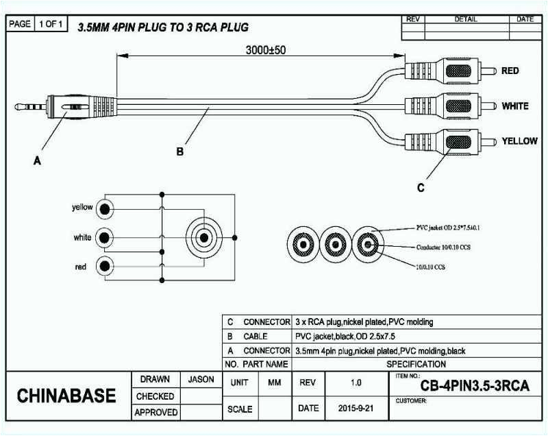 three pin jack rca diagram wiring diagram operations 3 5mm audio video wiring diagram
