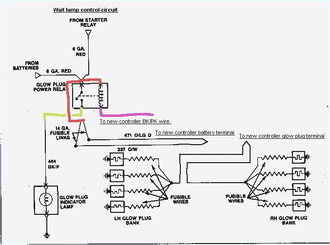 6 9 diesel glow plug wiring diagram new 7 3 idi wiring diagram schematics wiring diagrams