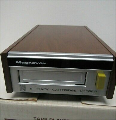 magnavox 1k8869 8 track player new in box