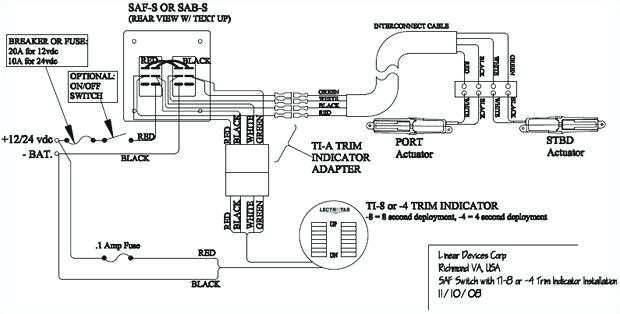 bennett trim tab wiring diagram trim tab wiring diagram com bennett hydraulic trim tab wiring diagram