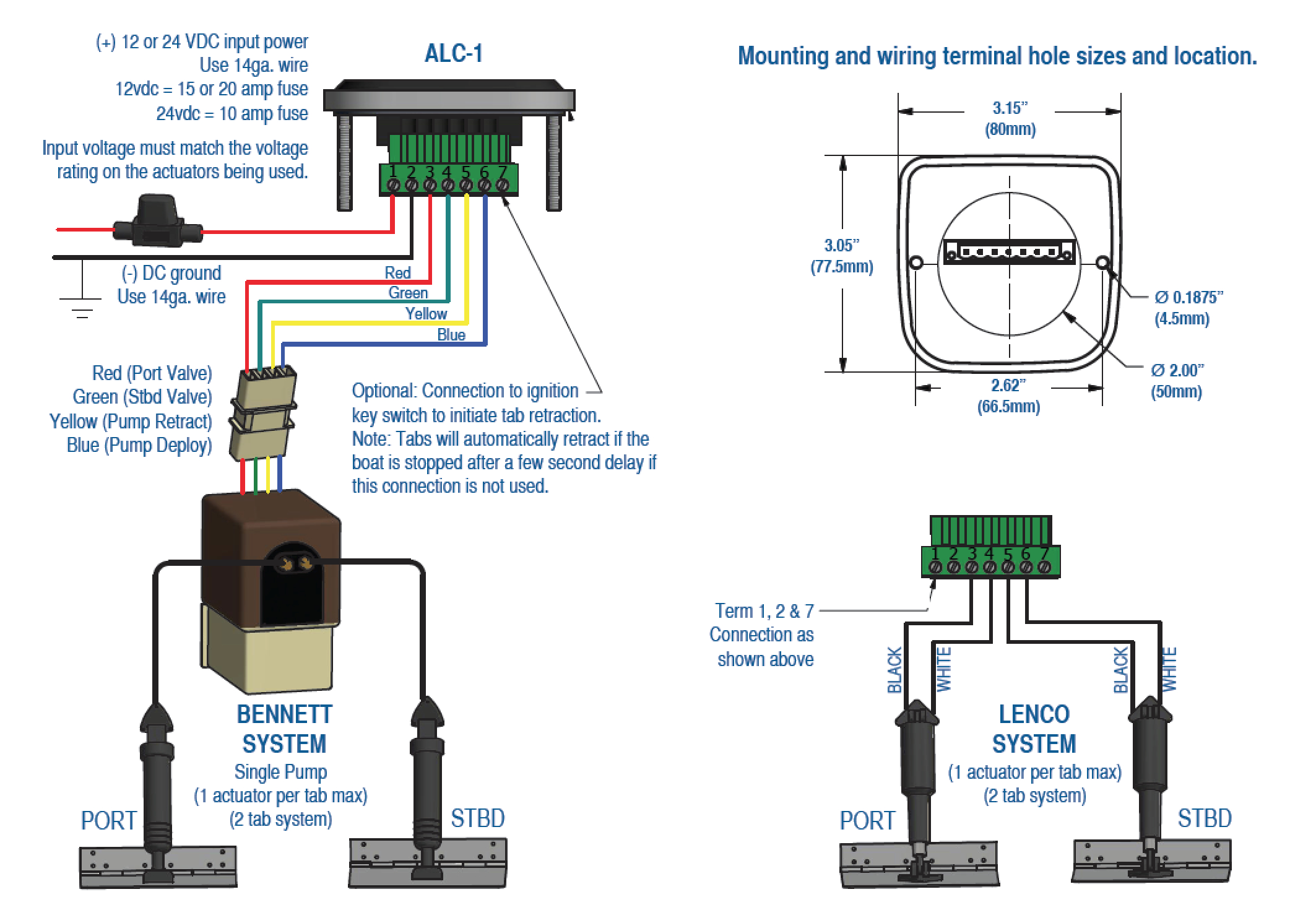 wrg 7297 bennett trim tab rocker wiring diagram auto leveling control wiring bennett and lenco