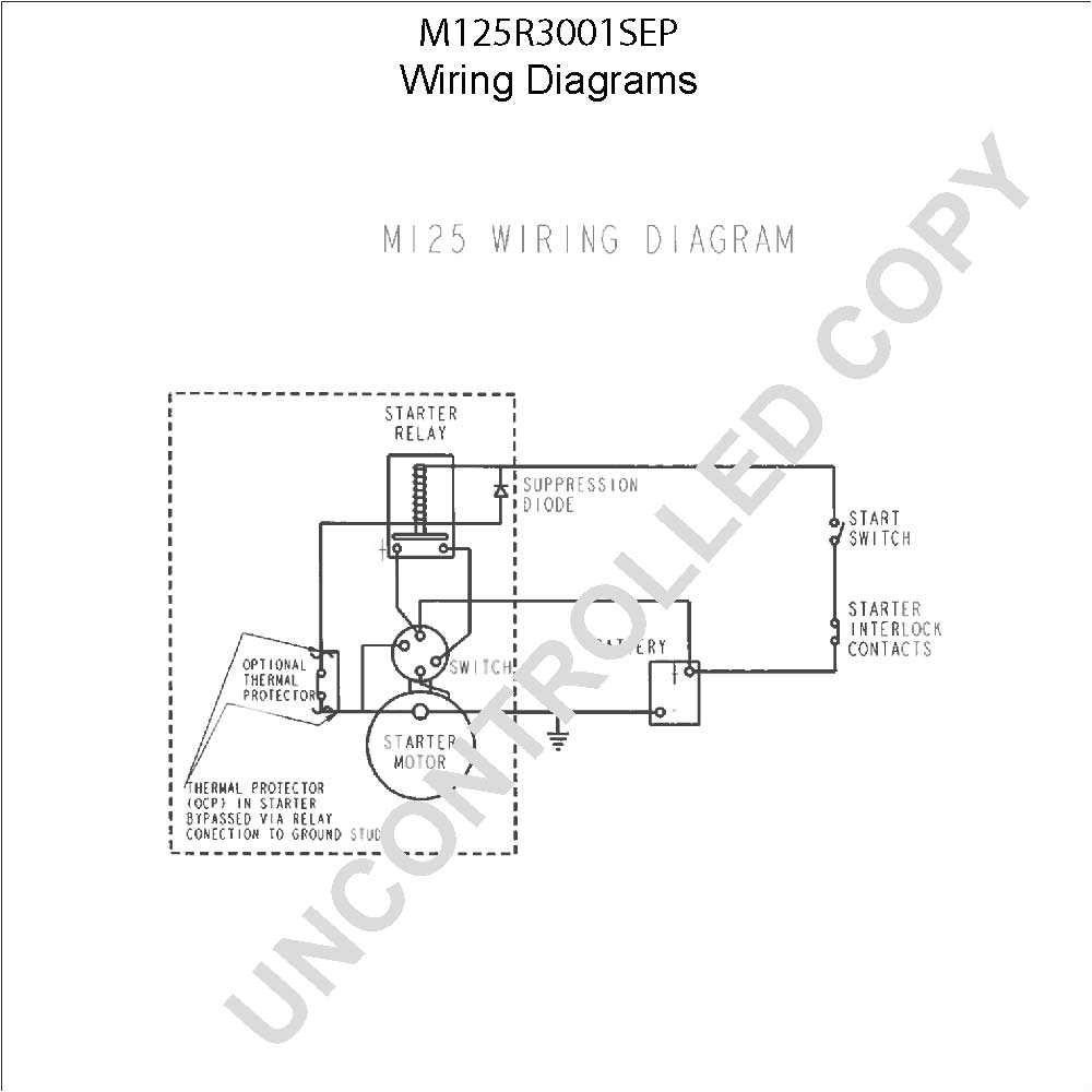 m125r3001sep wiring diagram