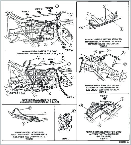 ford e4od transmission wiring harness diagram wiring diagram files ford explorer transmission wiring harness ford trans wiring harness