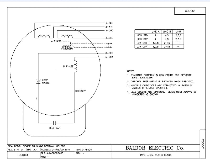 single phase motor wiring diagram beautiful baldor motors wiring diagram unique baldor motor wiring diagram 0d