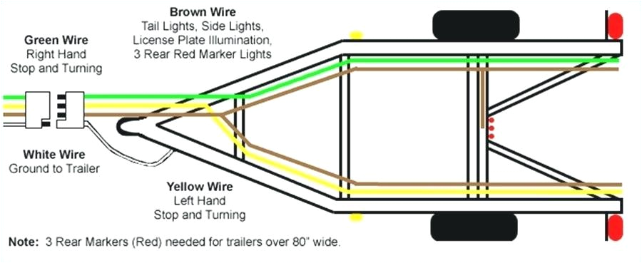 4 prong trailer connector wiring diagram for wiring diagram blog 4 point trailer plug wiring diagram