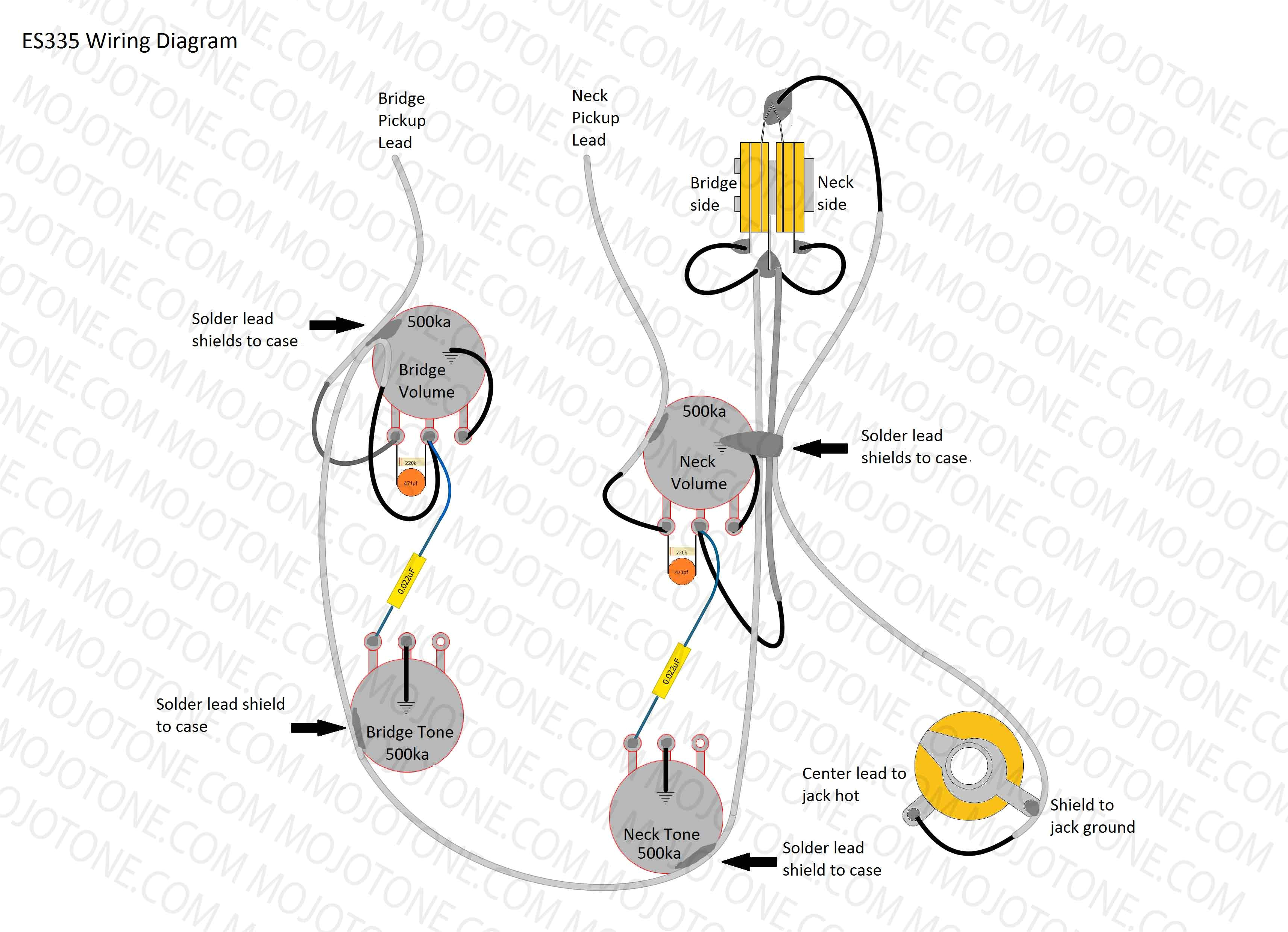 Gibson Es 335 Wiring Diagram Wiring Diagram for Es 335 Wiring Diagram Operations