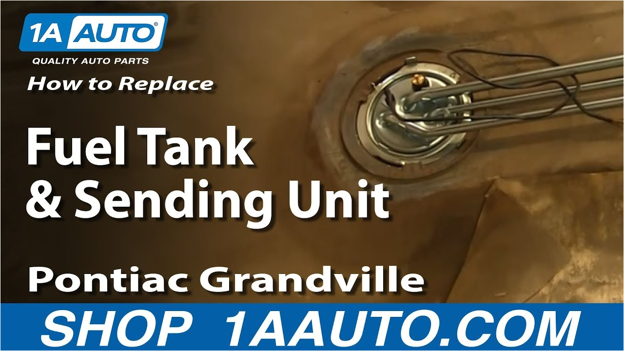 how to replace fuel tank sending unit 71 76 pontiac grandville