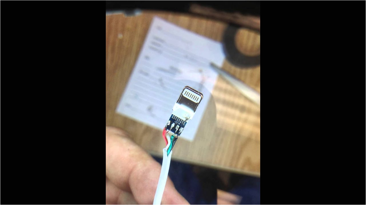 how to repair resolder the small reverseable iphone 5 usb lightning connector