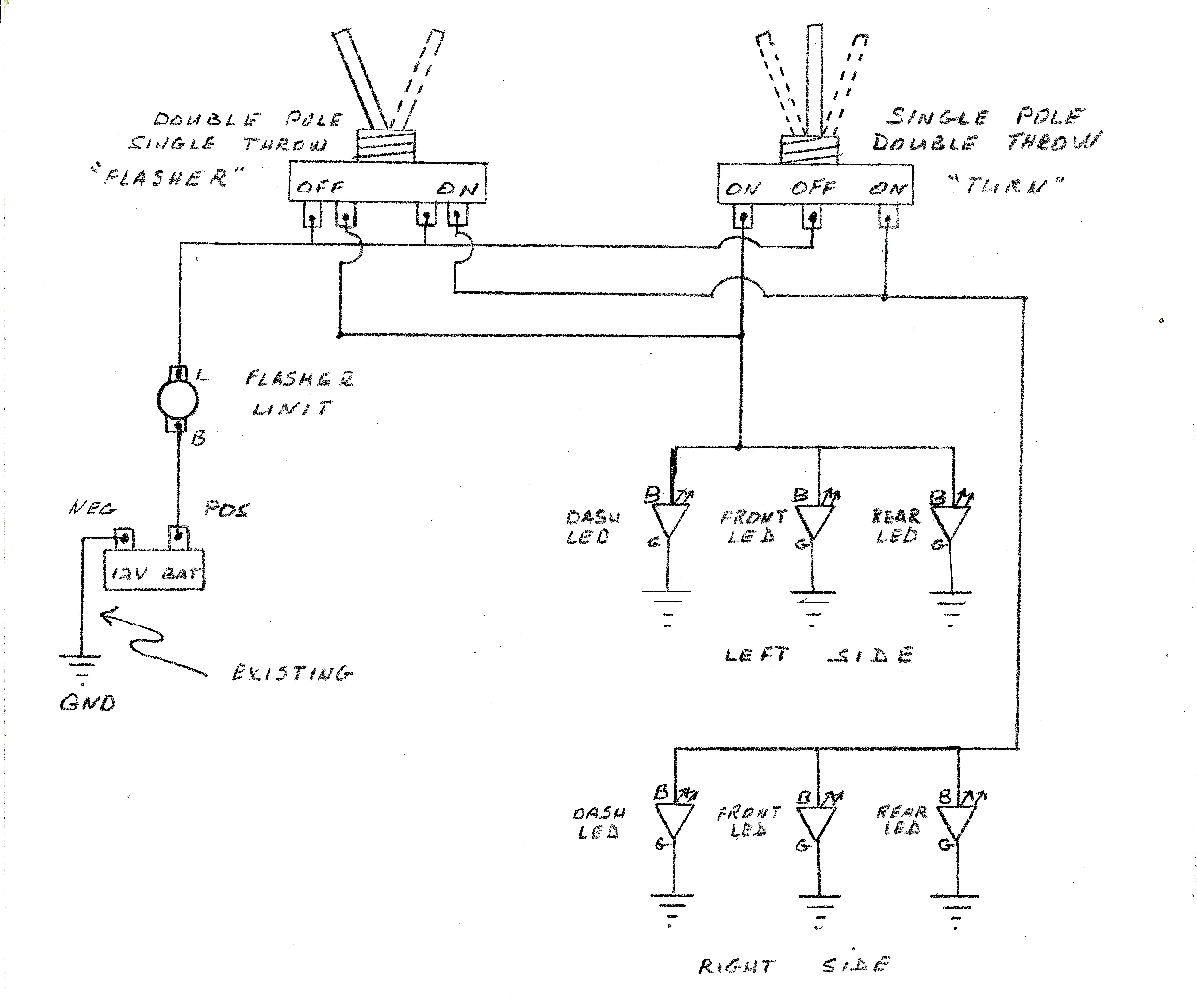 basic turn signal wiring wiring diagram files 1993s 10 basic turn signal wiring diagram