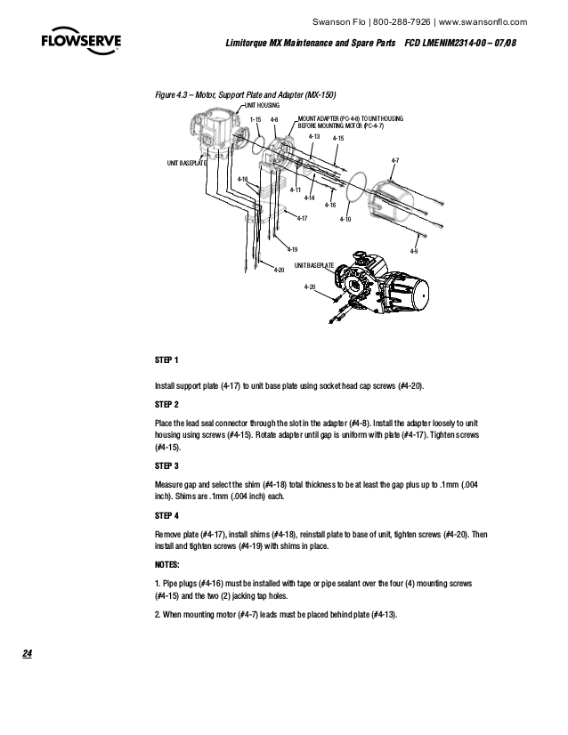 limitorque mx electronic actuator user instructions maintenance spare parts 32 638 jpg