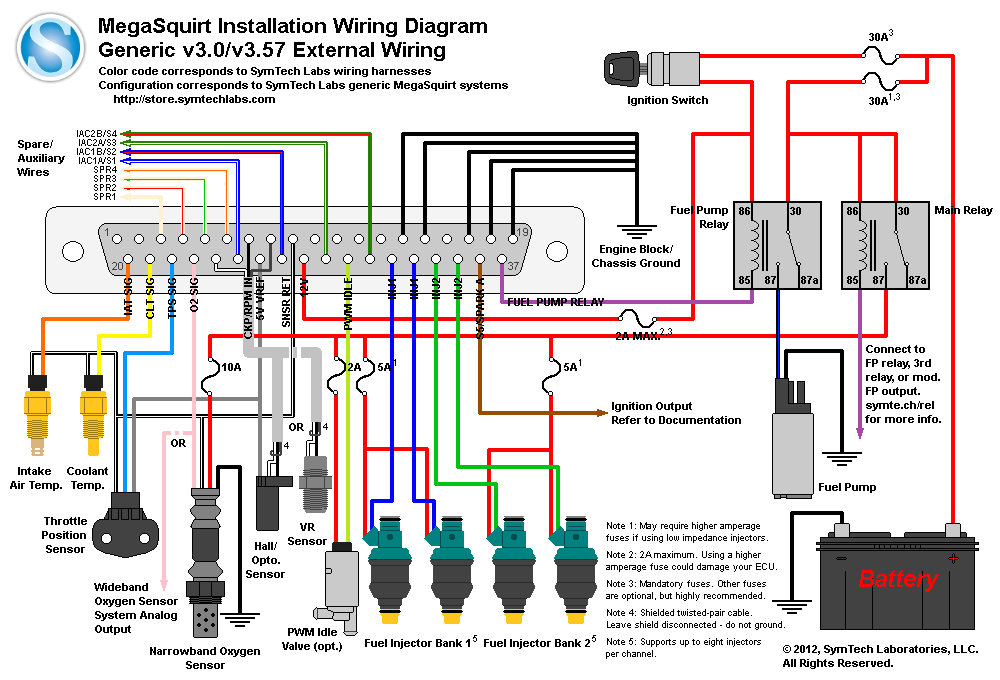megasquirt wiring guide generic