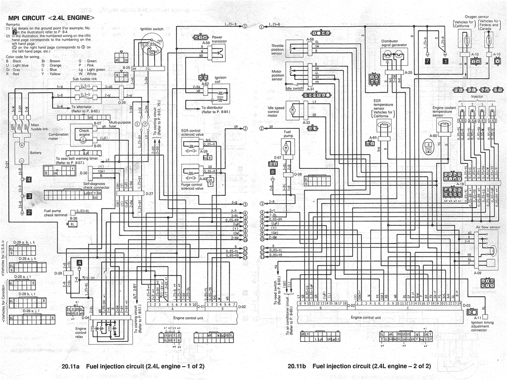 wiring diagrams 91 mitsubishi pickup wiring diagram