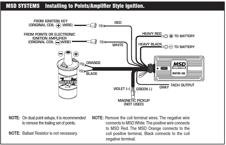 wiring msd 6 into 1978 ford wiring diagram post sbc msd digital 6 wiring diagram