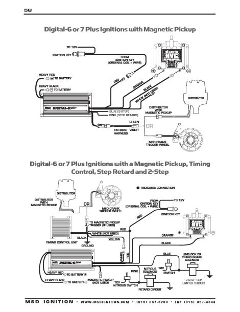 digital 6 wiring diagram wiring diagram blog sbc msd digital 6 wiring diagram