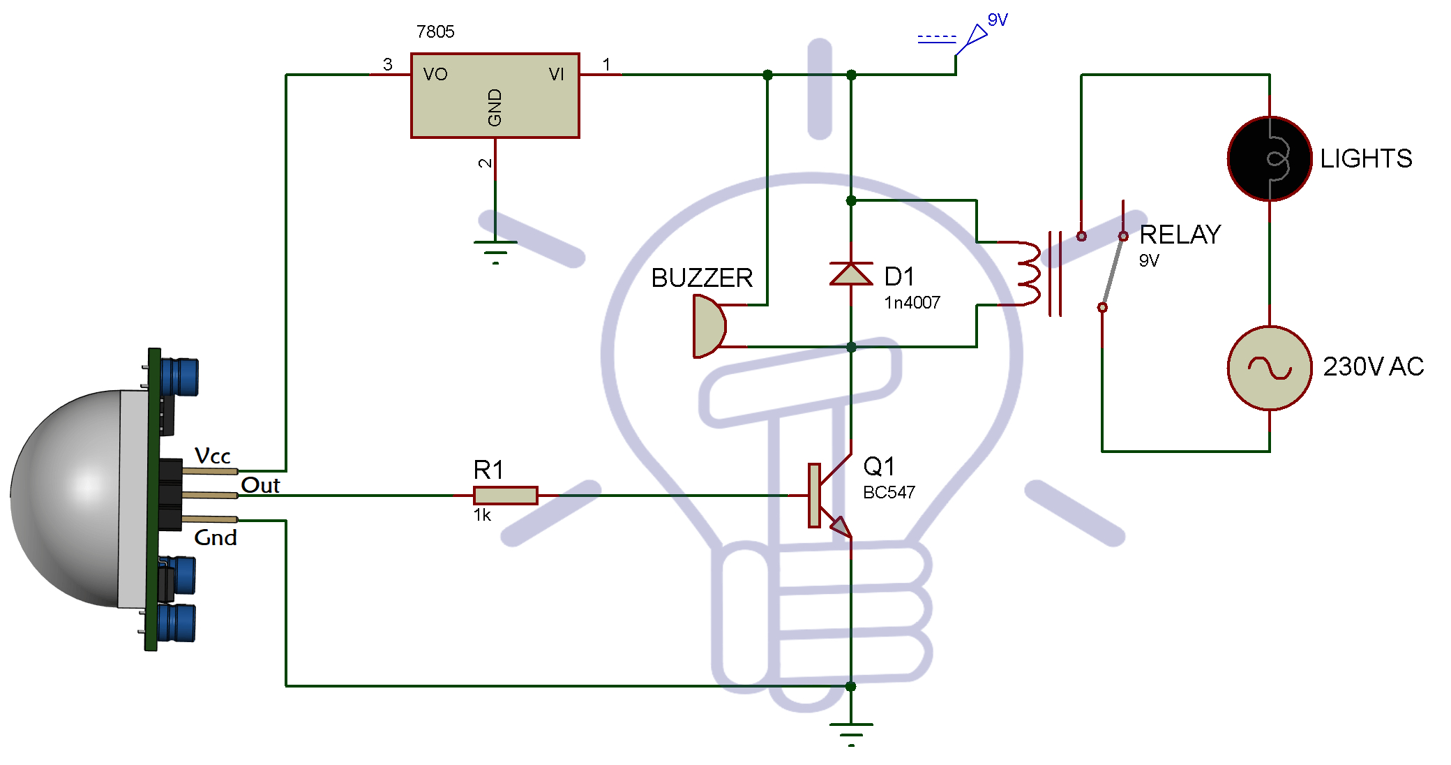 infrared motion detector circuit circuit diagram working circuit diagram metal detector project circuit diagram detector