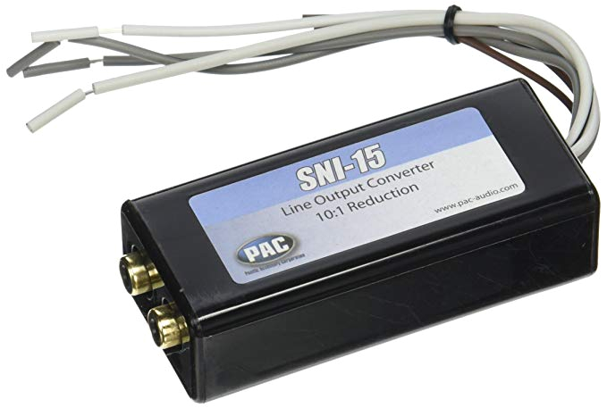 amazon com pac sni15 line output converter for adding amplifier pac model sni 15 wiring diagram pac sni 15 wiring diagram