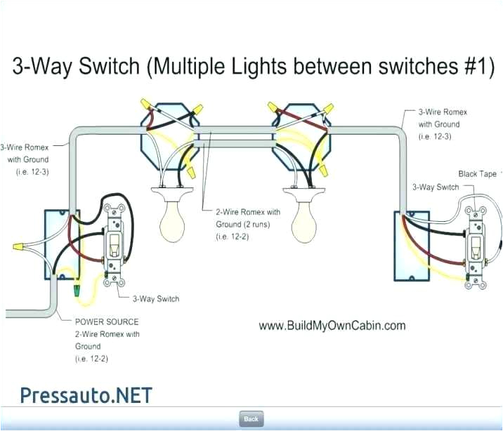 wiring recessed lighting diagram in series lights parallel 3 way light multiple can schema mag jpg