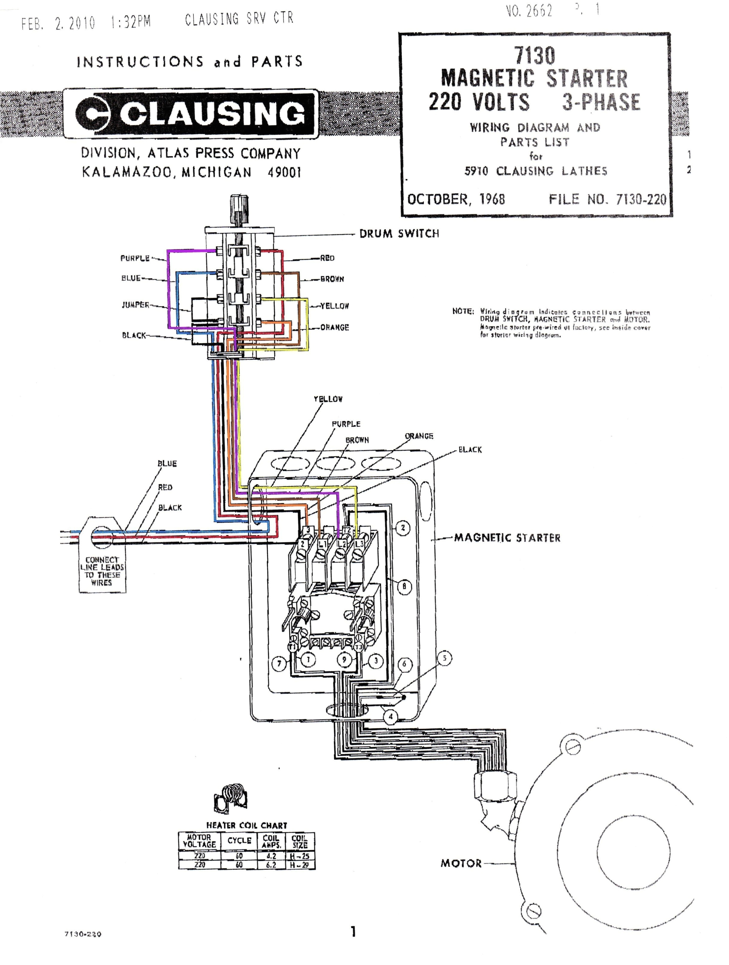 cutler hammer contactor wiring diagram