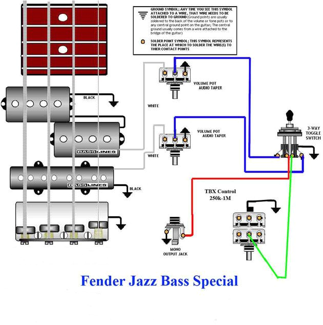 jazz bass special wiring diagram guitars amps gear in 2019 jazz bass special wiring