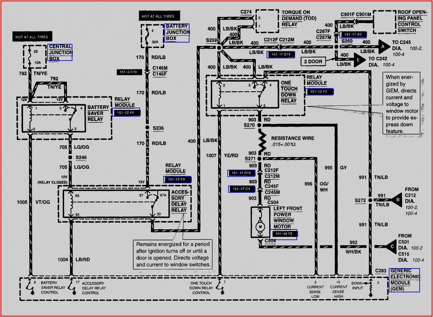 wiring diagram 2001 ford taurus power windows wiring diagram files 03 taurus window wiring diagram wiring