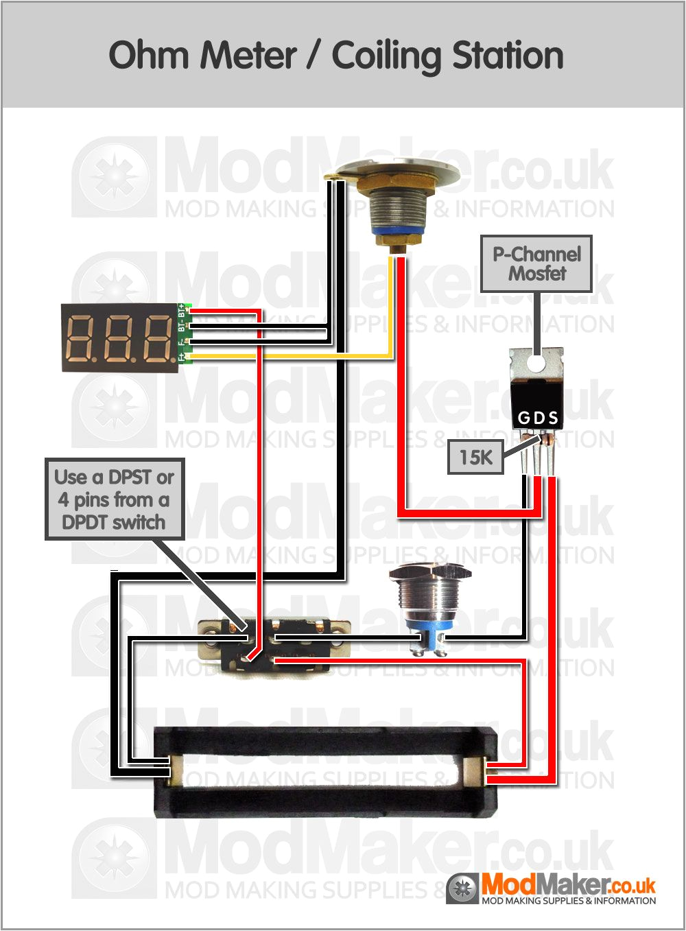 ohm meter coiling station wiring diagram
