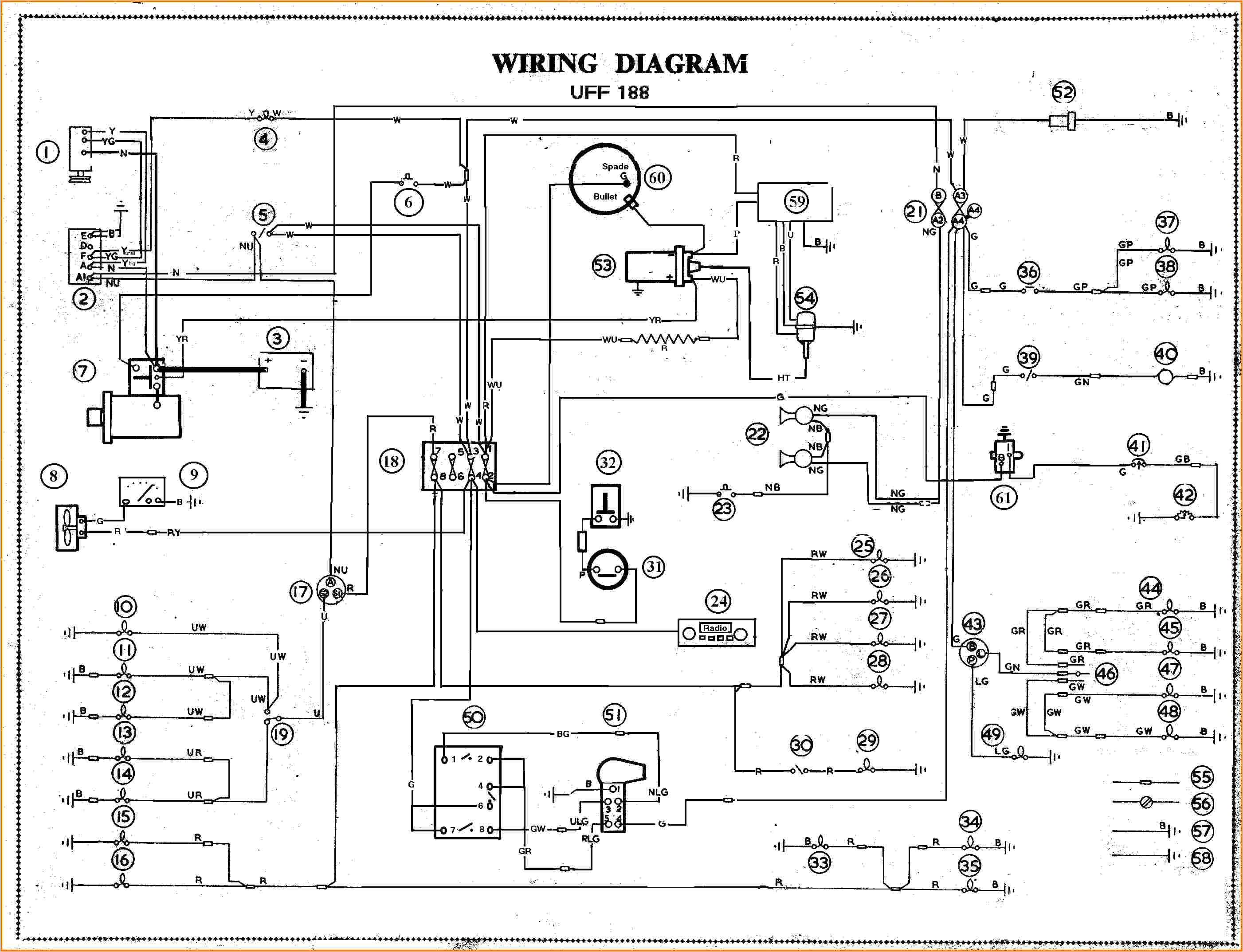 tr4 wiring diagram