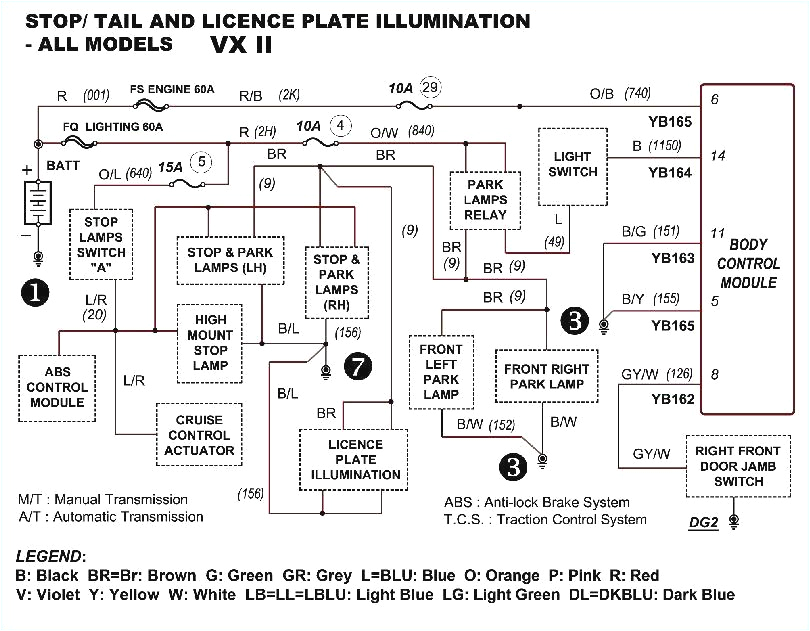 wiring diagram for friedland doorbell tail light lamp commodore player