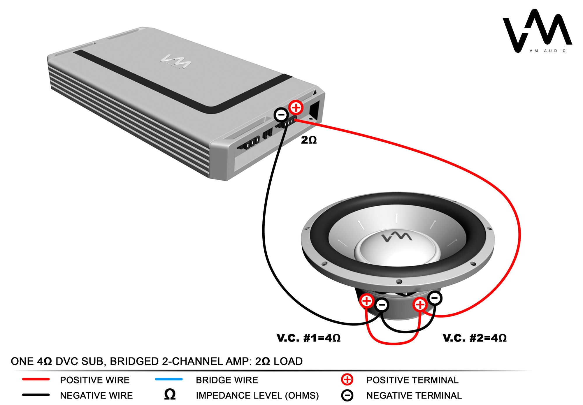 kicker subwoofer wiring diagram dual voice coil speaker new dvc for in 4 ohm jpg