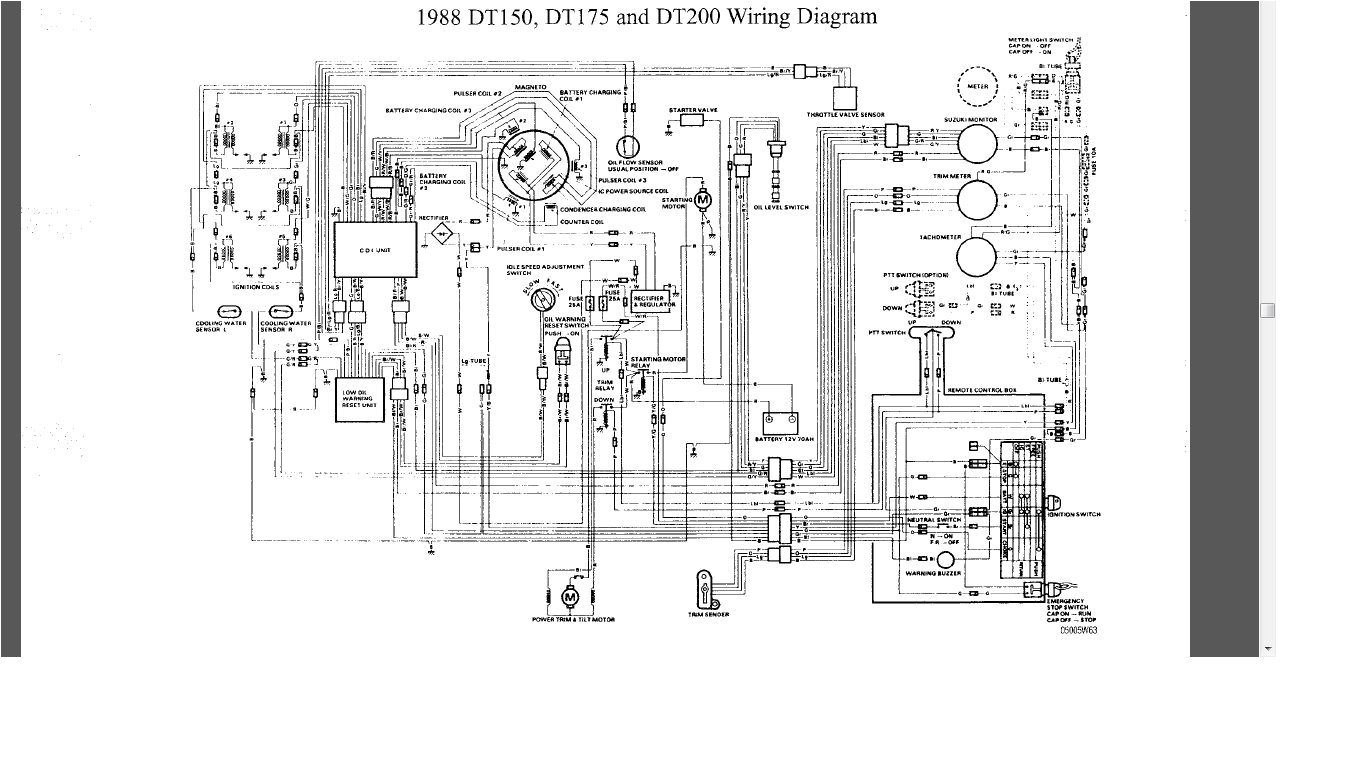suzuki outboard wiring blog wiring diagram suzuki outboard tachometer wiring diagram suzuki dt 200 outboard wiring