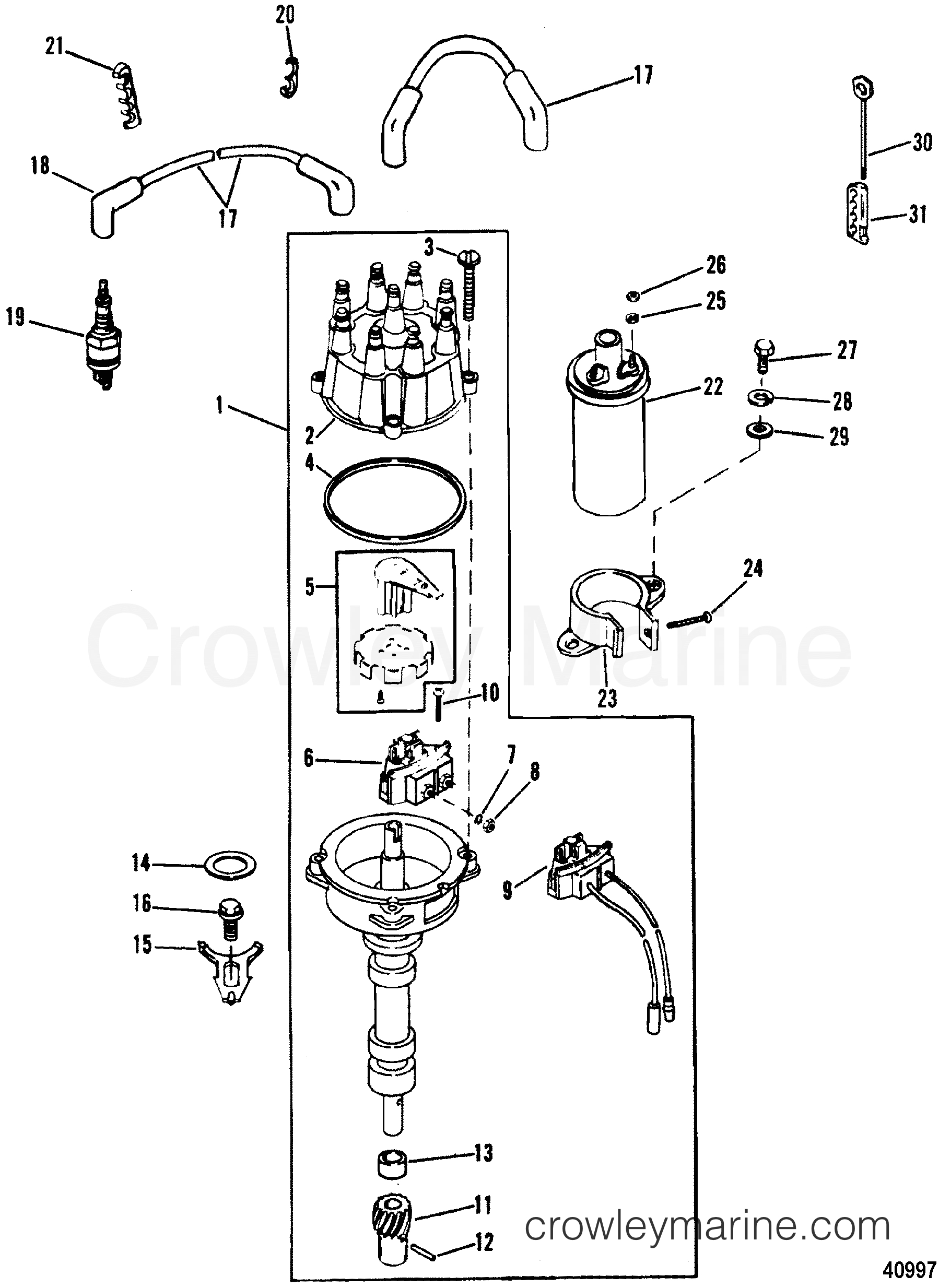 distributor amp ignition components thunderbolt iv ignition