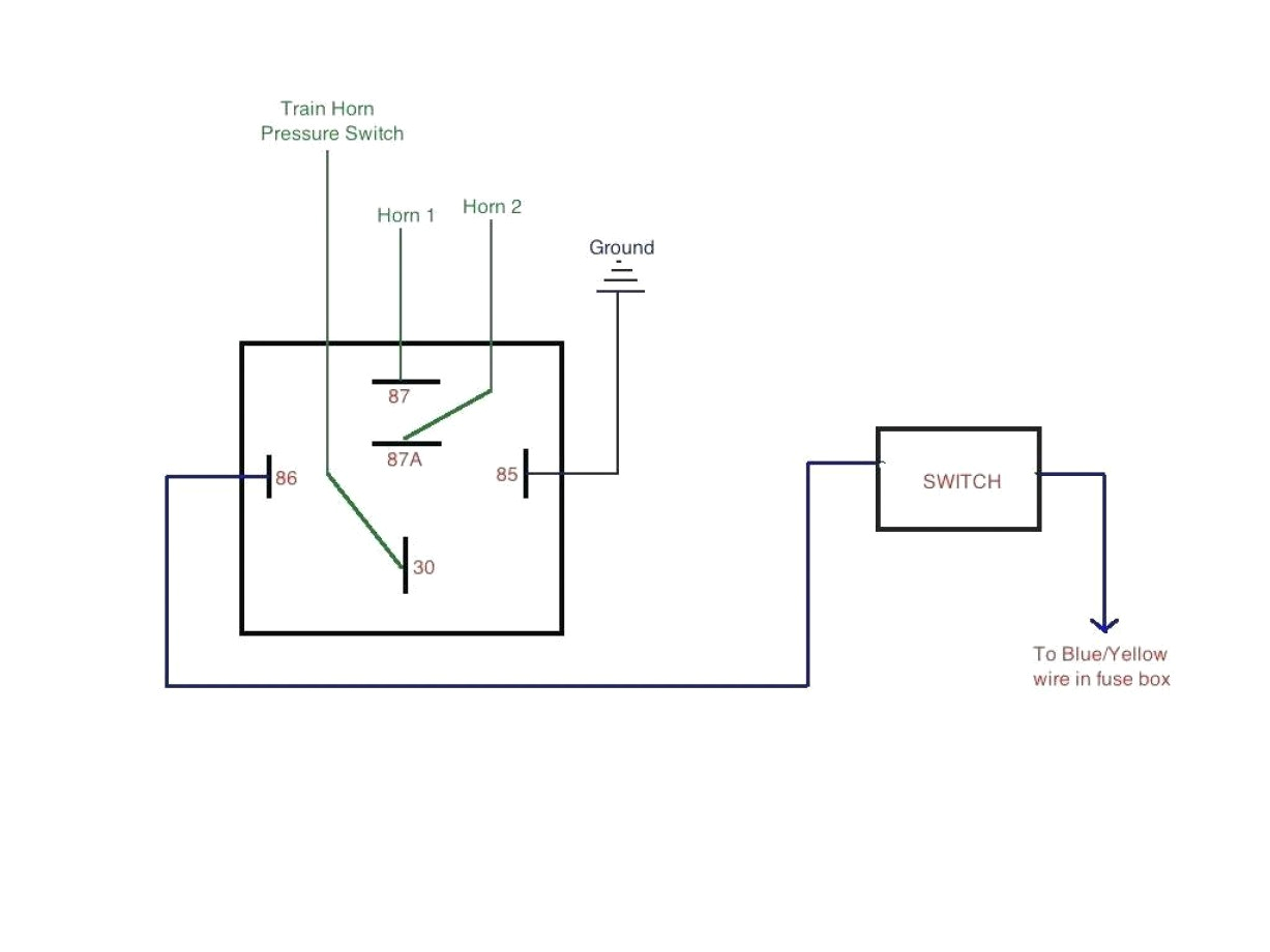 horn wiring diagram wiring diagram database air horn wiring schematic