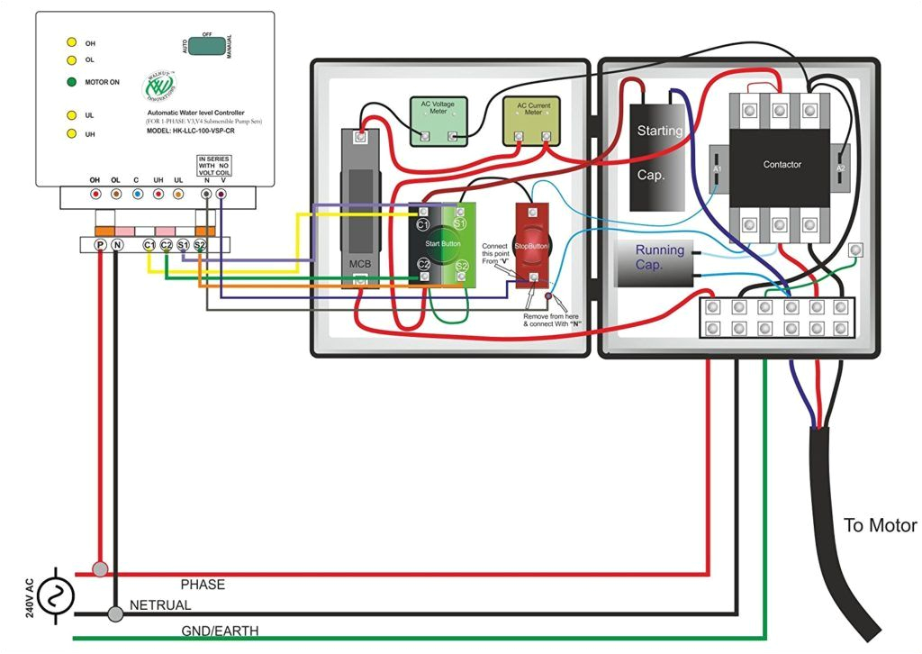 water pump contactor wiring diagram wiring diagrams recent pump contactor wiring diagram