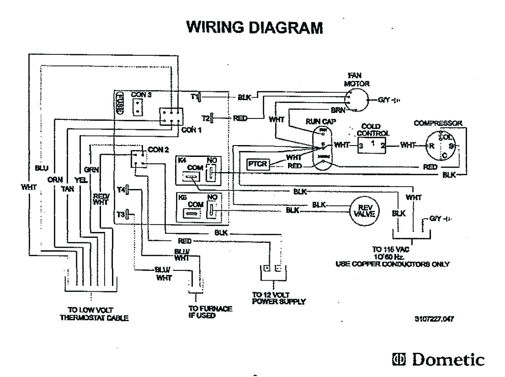 rv air conditioners wiring diagram for two comfort control center 2 dometic air conditioner wiring diagram