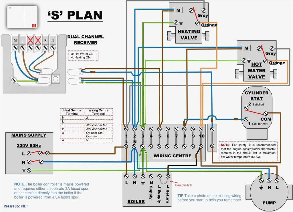 central heating thermostat wiring diagram gallery heating system