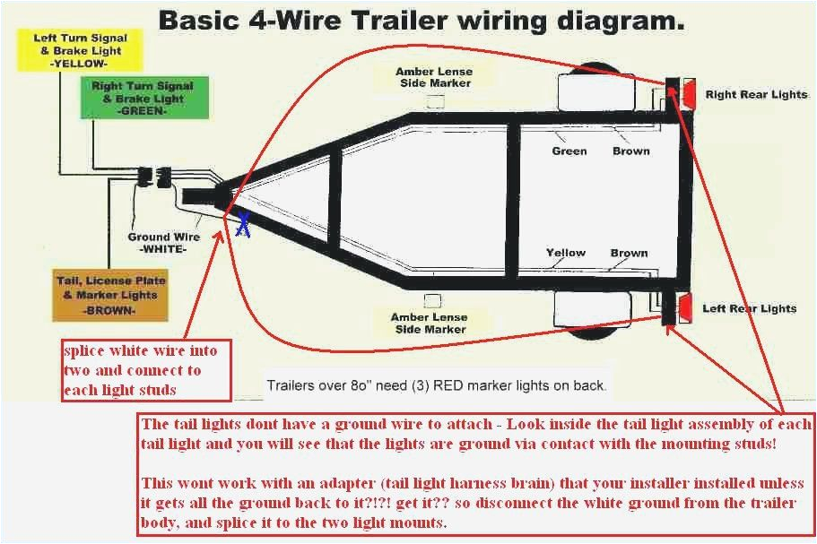 trailer light schematic schema diagram database farm trailer wiring diagram