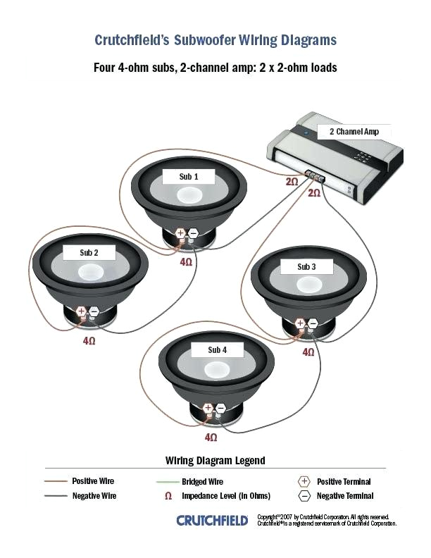all about wiring diagram 4 ohm channel like this subwoofer for 6 subs jpg