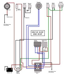 image result for 70 hp johnson 1988 wiring to tachometer etc diagram