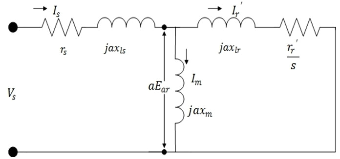 steady state equivalent circuit of a squirrel cage induction motor for variable voltage jpg