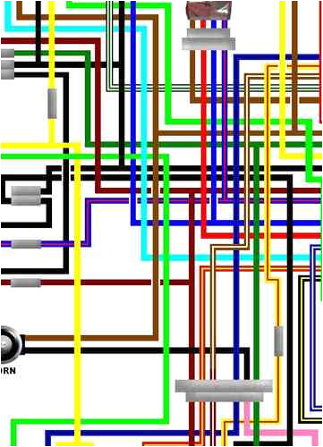 yamaha xv535 virago colour wiring loom diagram m jpg