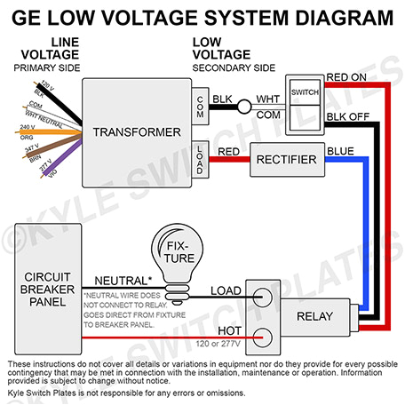 info how to wire ge transformers relays switches low voltage lighting jpg