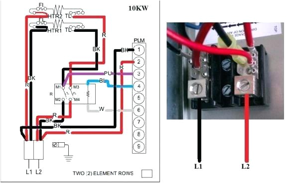trane electric heat kit wiring to heat strip for heat pump system com heat strip wiring diagram jpg