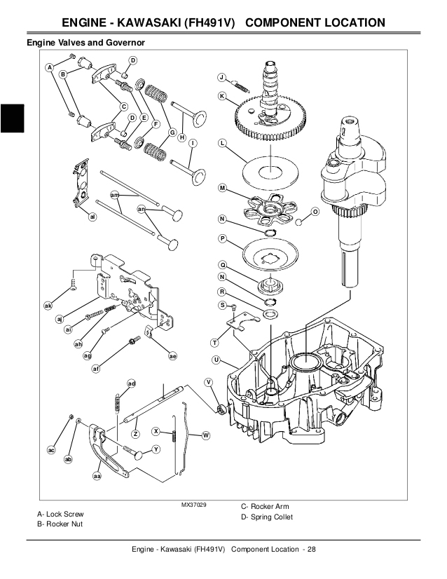 john deere x304 lawn tractor service repair manual 32 638 jpg