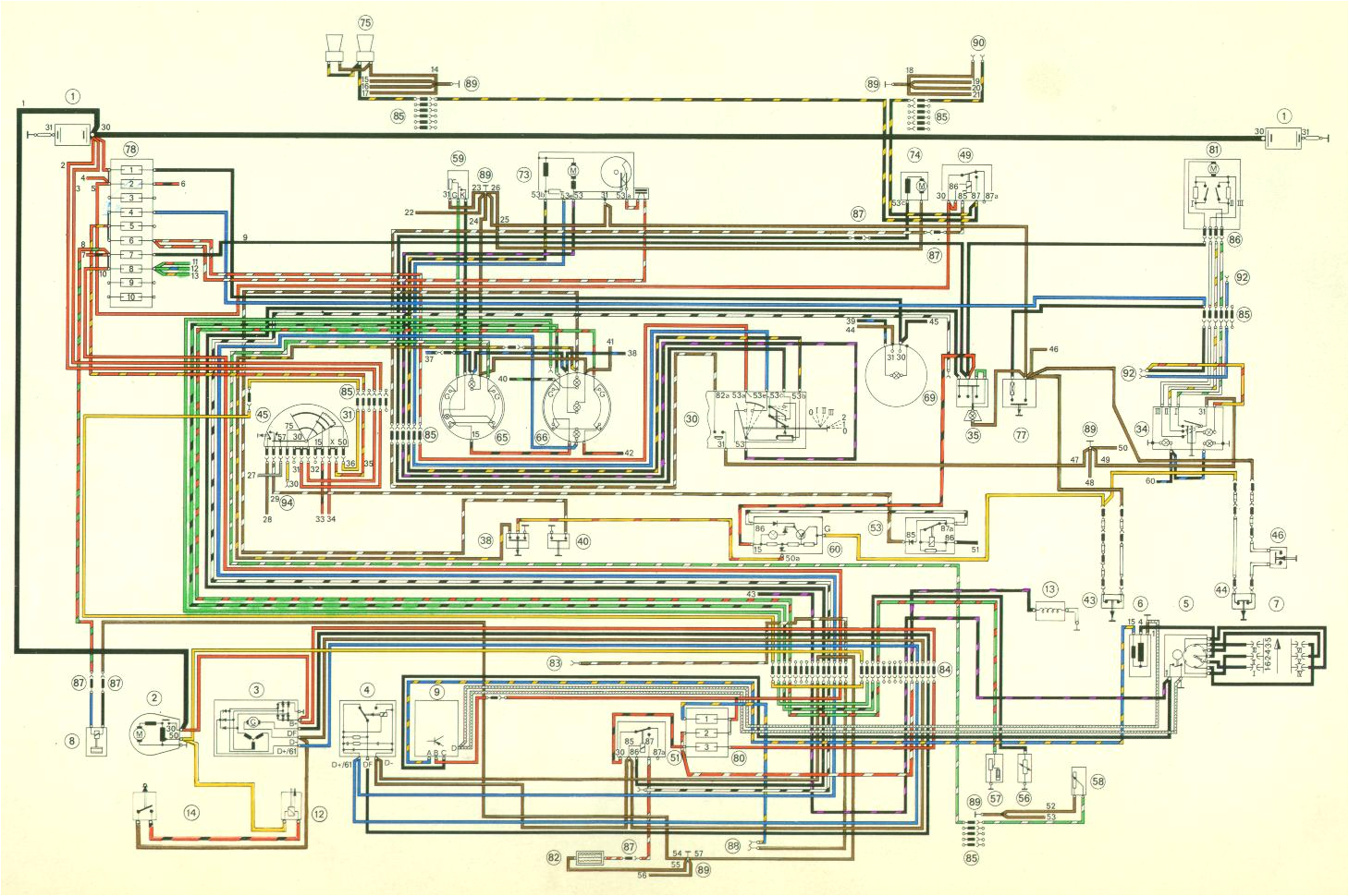 1980 porsche 911 wiring diagram carbonvotemuditblog jpg
