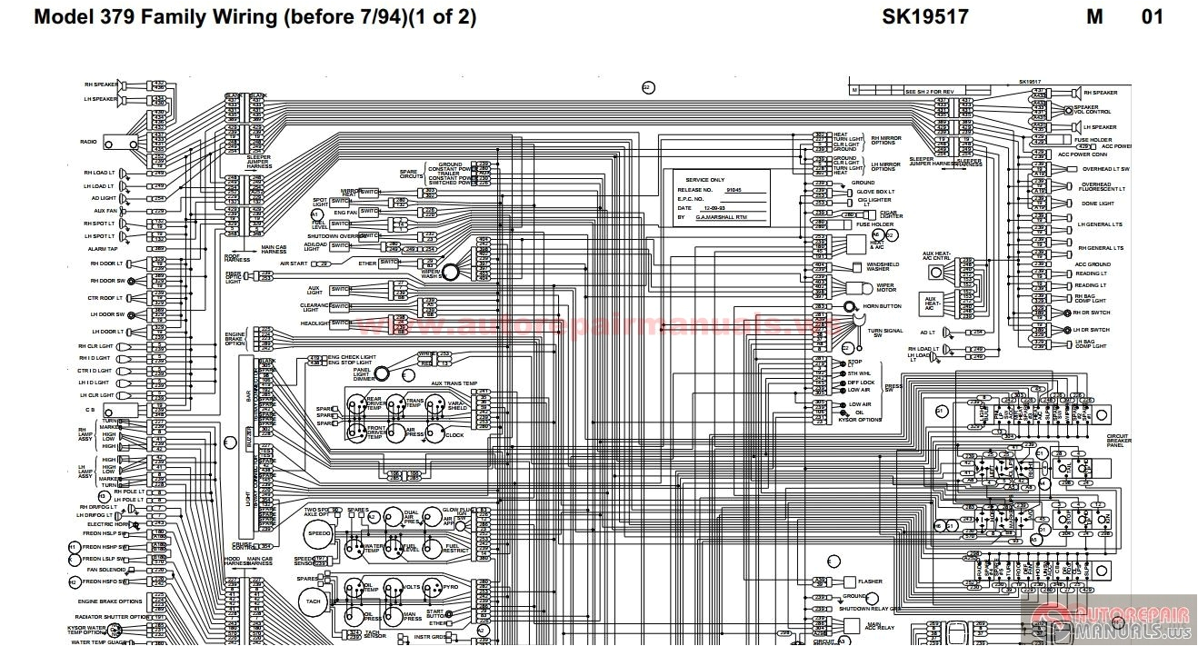 peterbilt pb379 model 379 family wiring before 7 94 sk19517 jpg