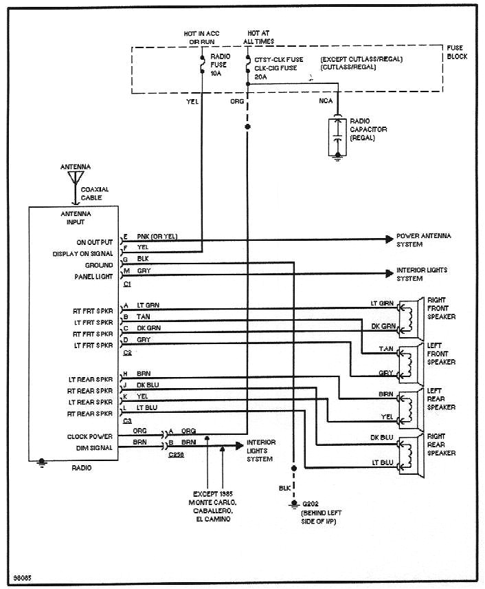 delphi dea500 radio wiring diagram 5 jpg