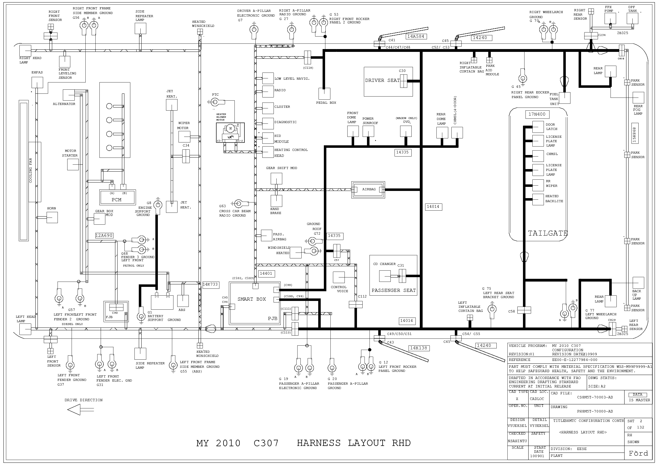 ford focus mk2 2 5 ph8m5t full wiring diagram pdf 2 png
