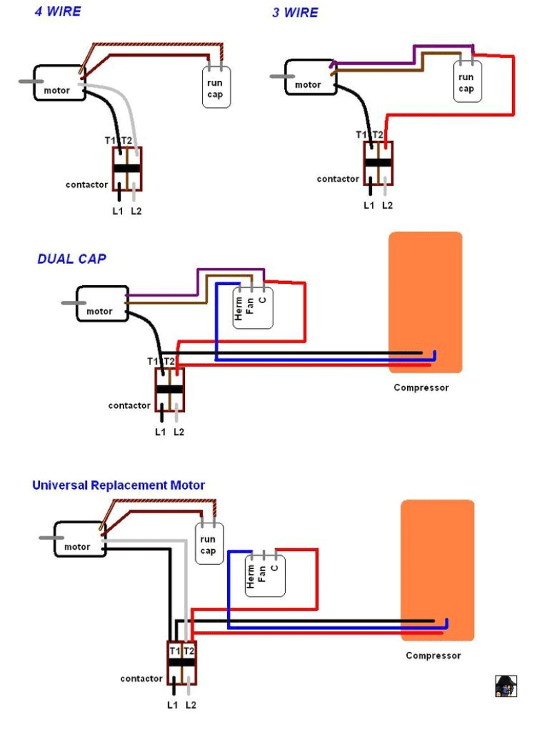 regular ac fan motor wiring diagram capacitor 15458 jpg