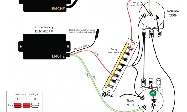 emg hz h4 wiring diagram emg hz pick up no cover emg guitar wiring jpg